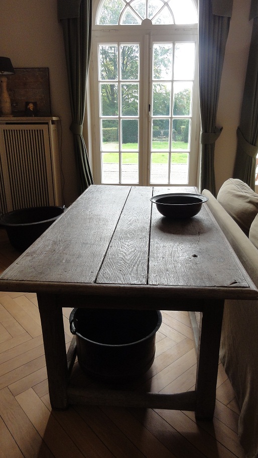 Belgian Oak Working Table 18th Century