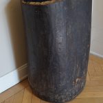 Black Belgian Antique Wodden Bucket