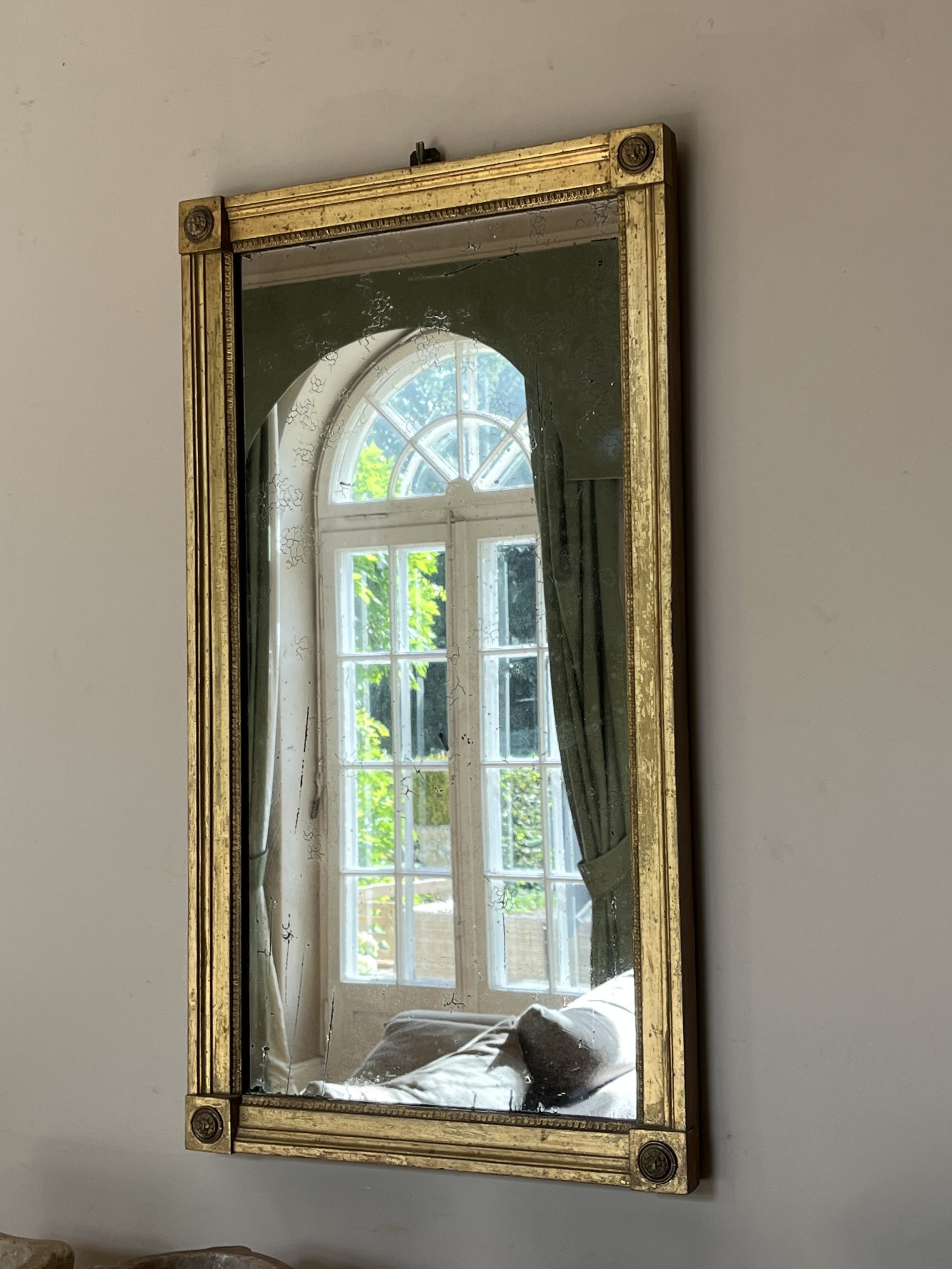 Late 18th Century Gild Wood Mirror