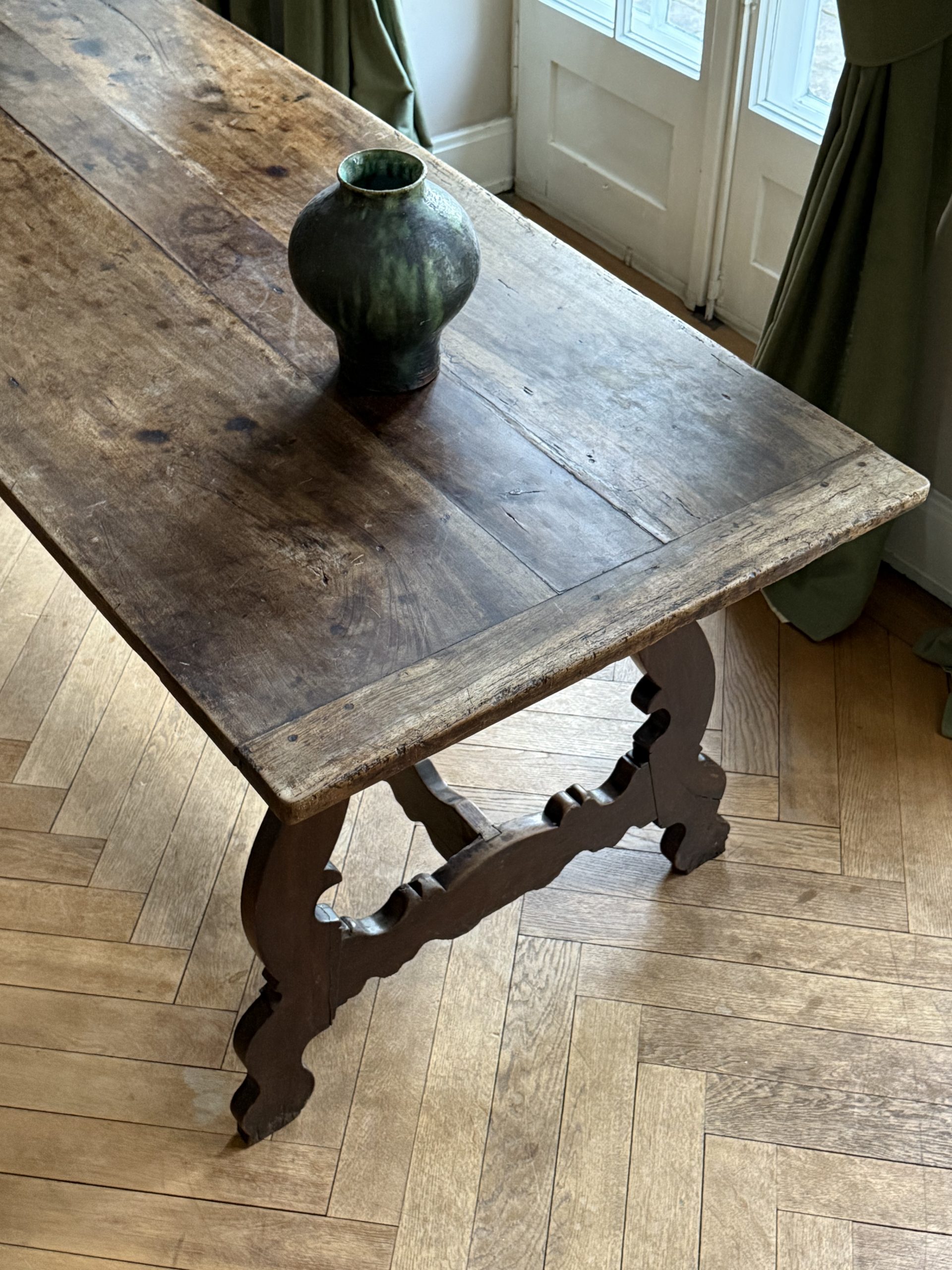 Large 18th Century Walnut Refectory Table 