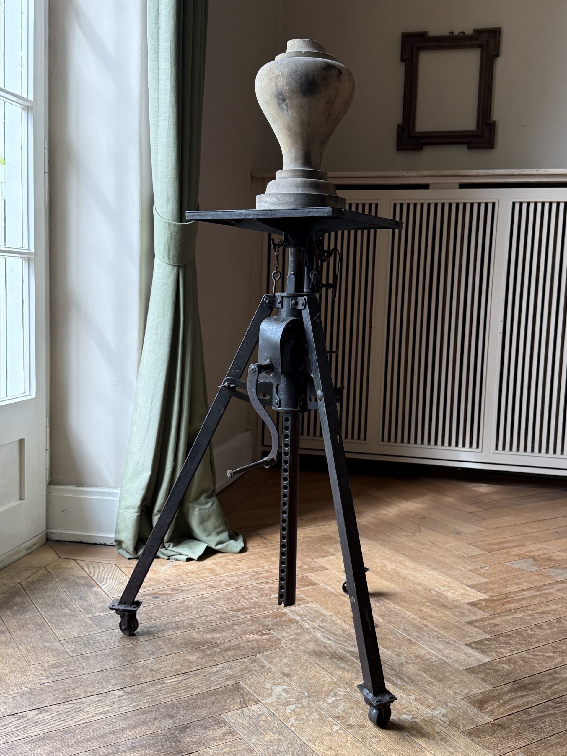 Antique Iron Sculpter Table No. 2