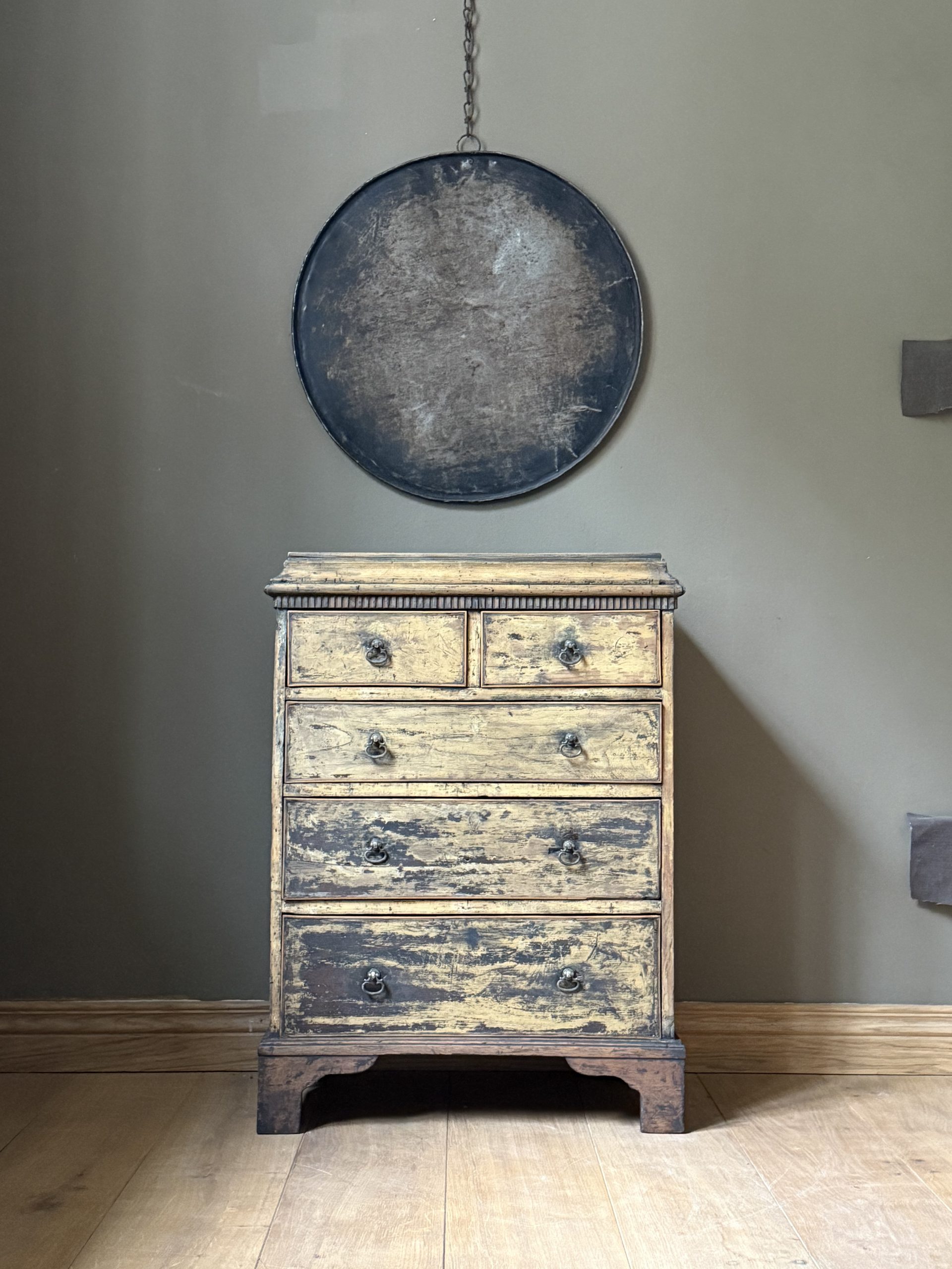 Small Danish Painted Commode