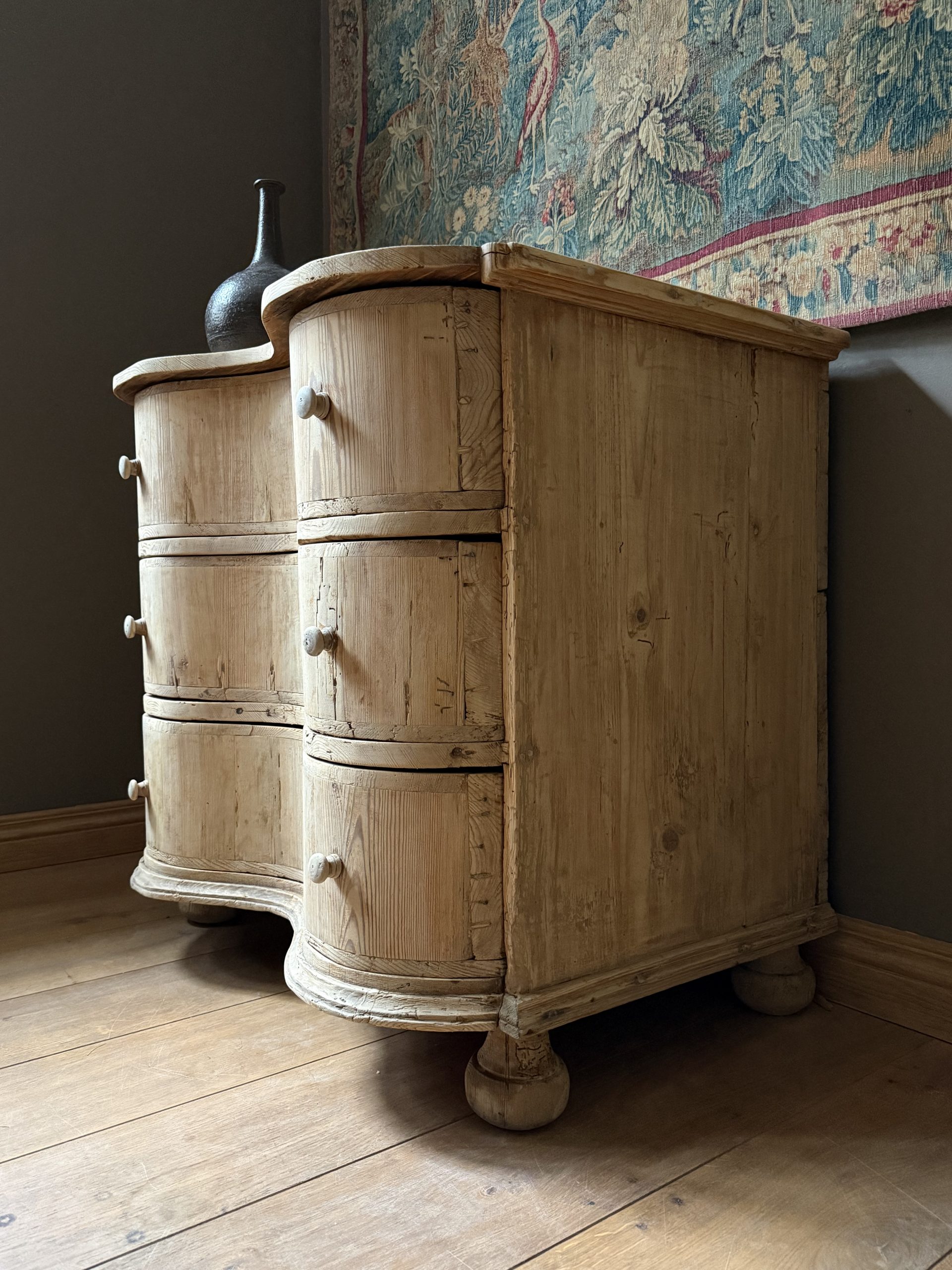 18th Century Serpentine Dresser - Austrian Alps 