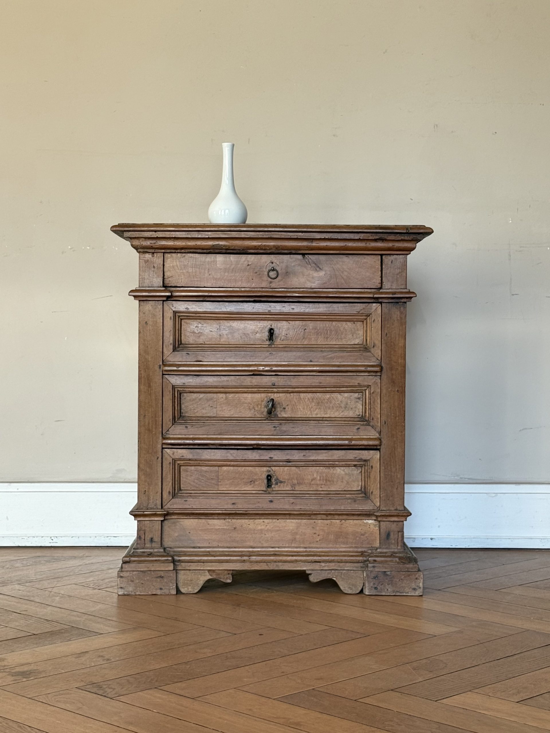Small 18th Century Walnut Commode