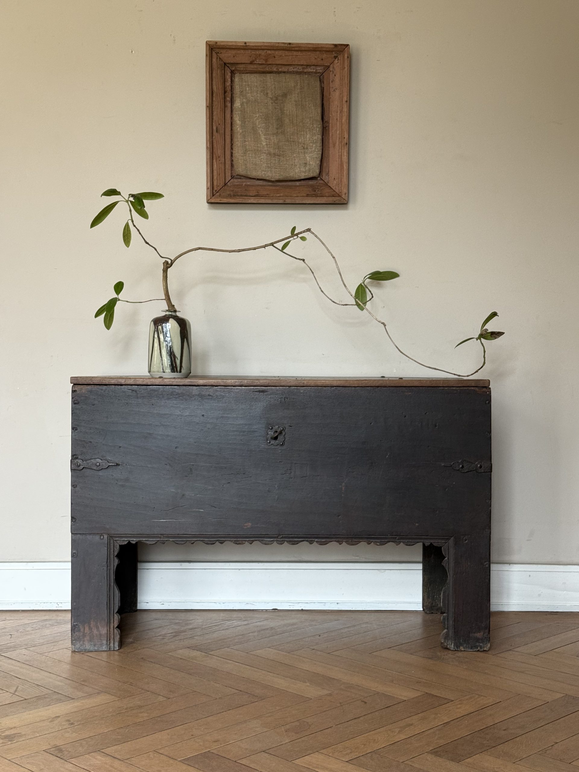 Black Oak Chest - Belgium Around 1670 