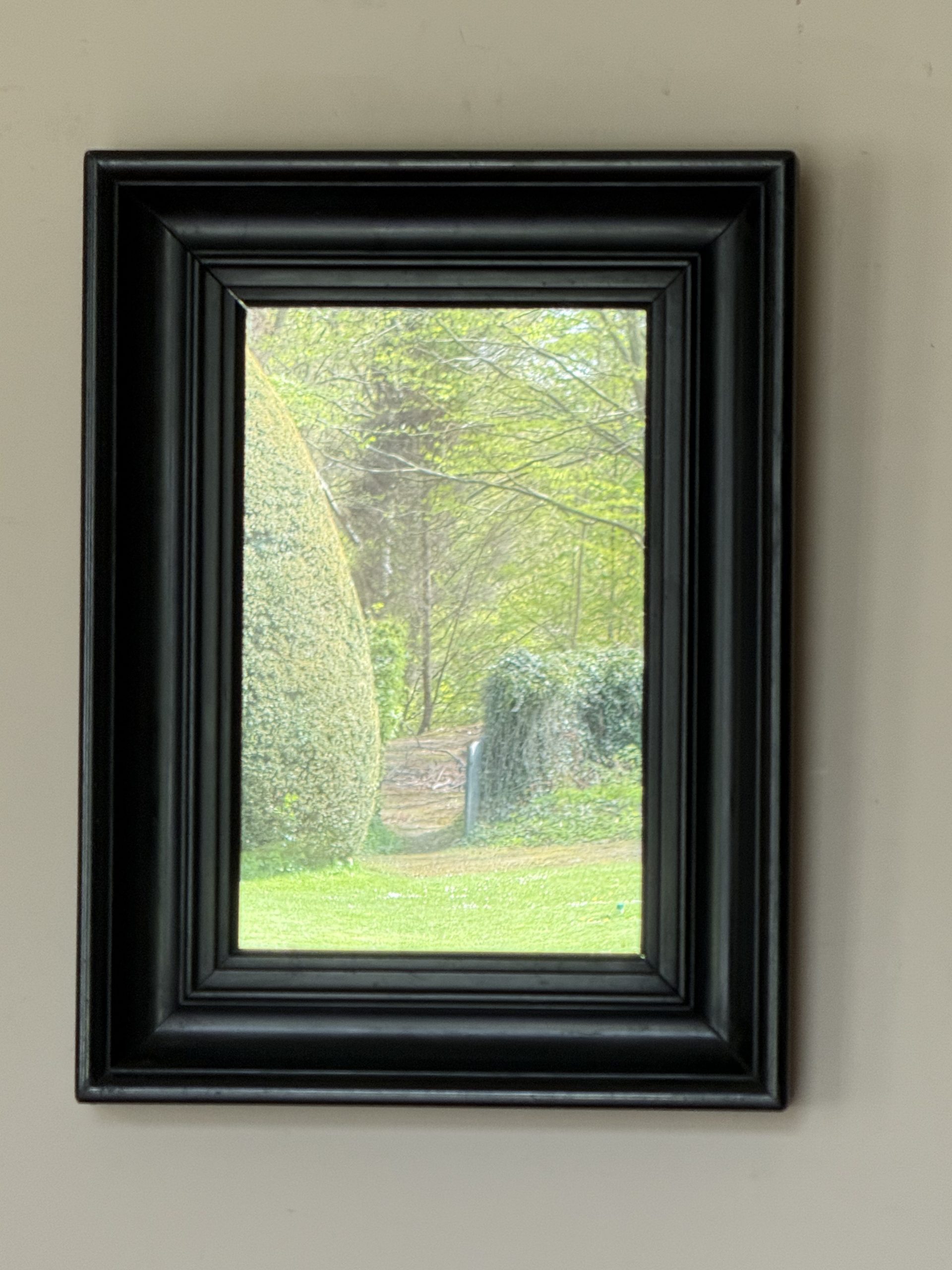 19th Century Ebonized Mirror No. 2