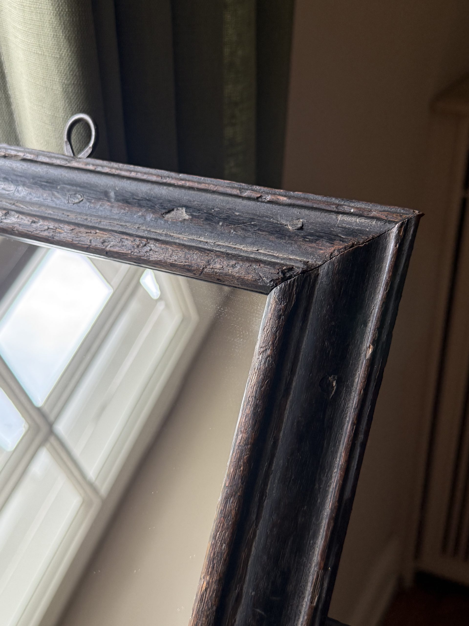 Small Ebonized Mirror No. 5