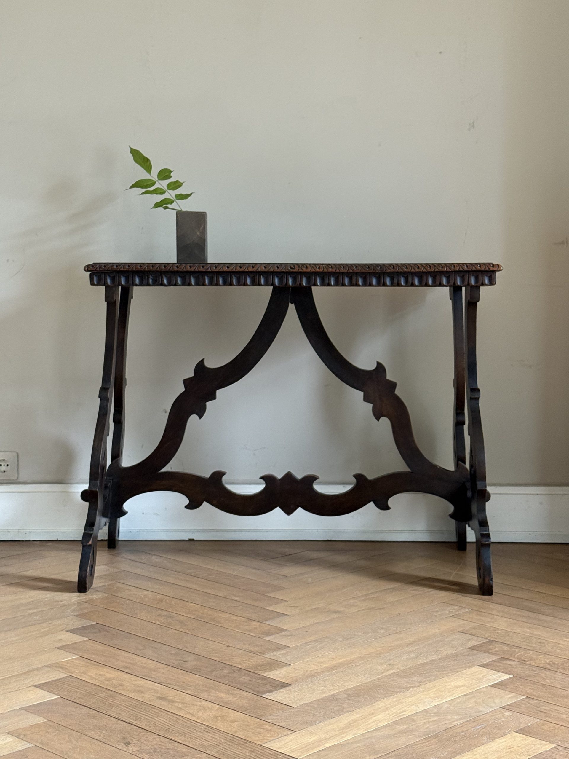19th Century Walnut Console Table